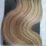 CLIP IN 7pásů BLOND MELÍR vlnité #27/613, 75g, 50cm, 100% lidské vlasy PERFEKTVLASY