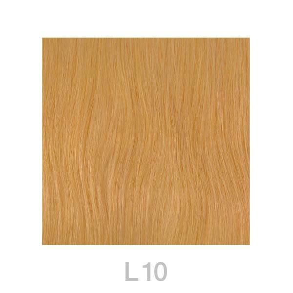 Balmain Double Hair,3 aplikační metody-KERATIN,MICRO RING,CLIP IN-40cm - Světlá blond L10