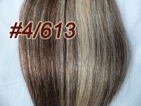 CLIP IN 7pásů BLOND MELÍR #4/613, 75g, 40cm, 100% lidské vlasy PERFEKTVLASY