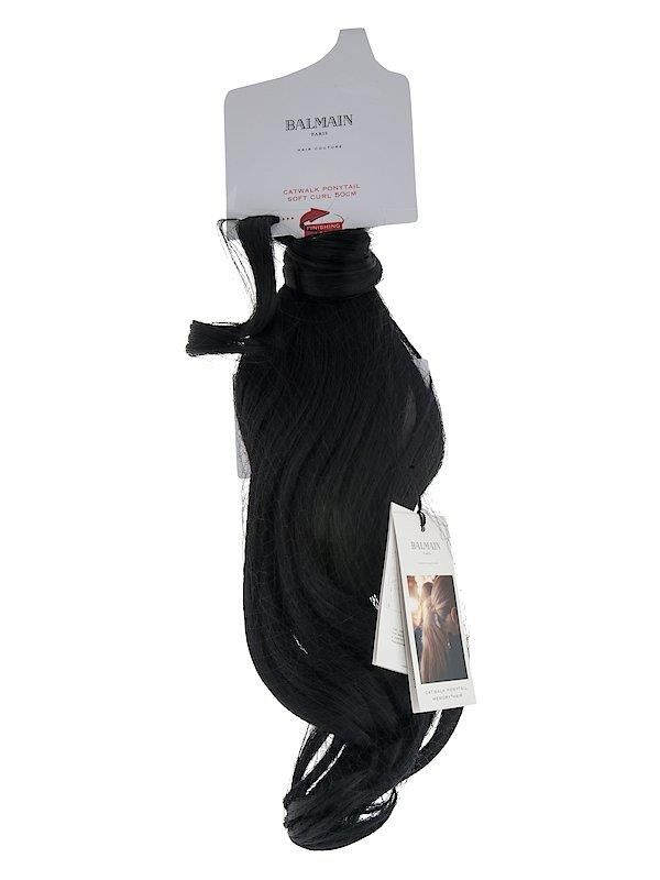 Balmain Catwalk Ponytail culík 55 cm,rovný 100% Memory hair - Balmain Catwalk Ponytai DUBAI černá
