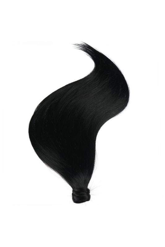 Culík/cop -clip in 100% lidské vlasy,rovný 50cm,100g různé barvy - Černá PERFEKTVLASY