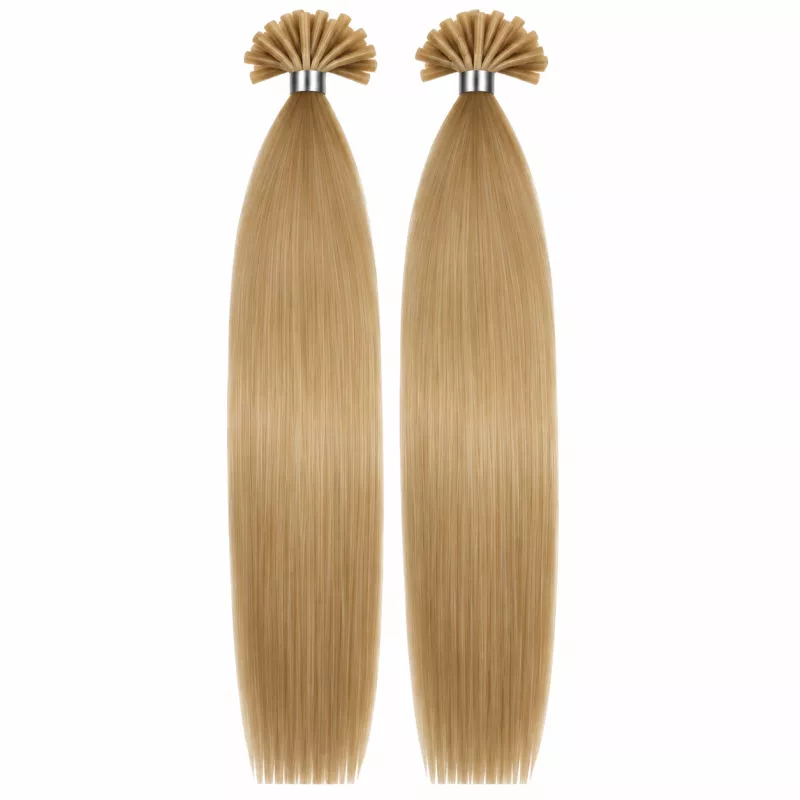 VLASY KERATIN REMY BLOND #22, 50g, 45cm, 100% lidské k prodloužení PERFEKTVLASY