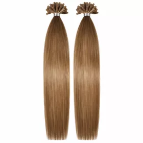 VLASY KERATIN REMY SVĚTLEJŠÍ HNĚDÁ vlasy #08, 50g, 45cm,100% lidské k prodloužení PERFEKTVLASY VLASY KERATIN REMY SVĚTLEJŠÍ HNĚDÁ vlasy #08, 50g, 45cm,100% lidské k prodloužení PERFEKTVLASY