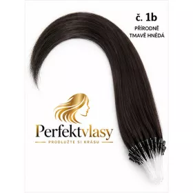 Prodlužování vlasů metodou MICRO RING INDIAN REMY