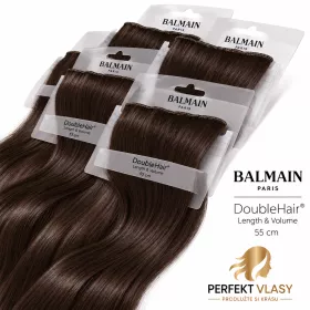 VLASY BALMAIN Hair XL HT,3 aplikační metody-KERATIN,MICRO RING,CLIP IN-55cm VLASY BALMAIN Hair XL HT,3 aplikační metody-KERATIN,MICRO RING,CLIP IN-55cm