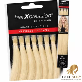 VLASY BALMAIN HairXpression -keratin,50ks,50cm